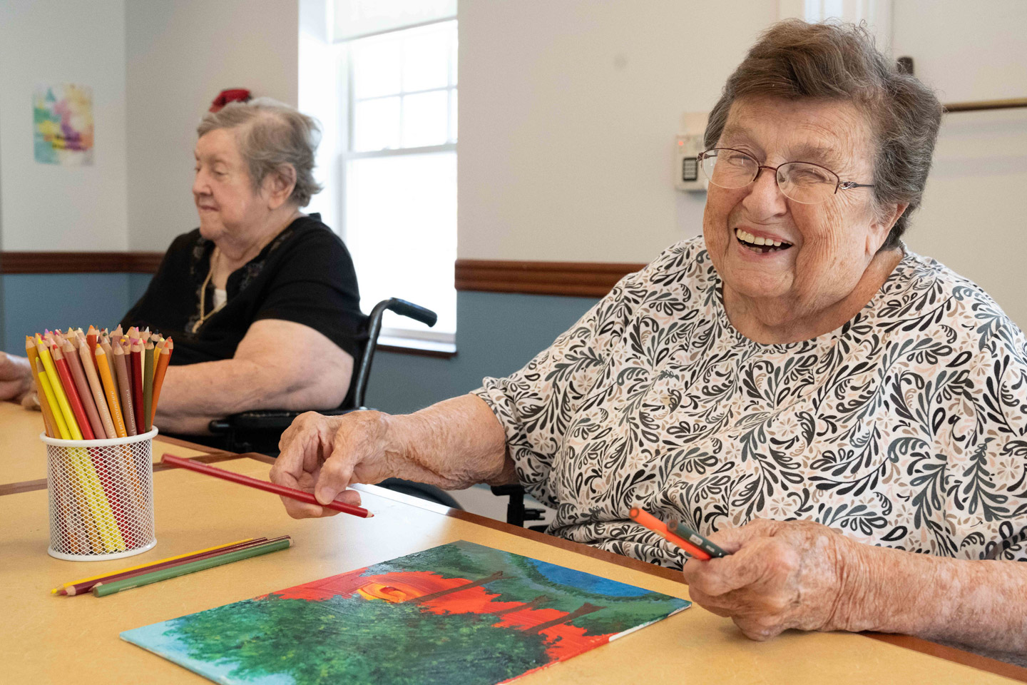 Art Therapy Program for Assisted Living Residents