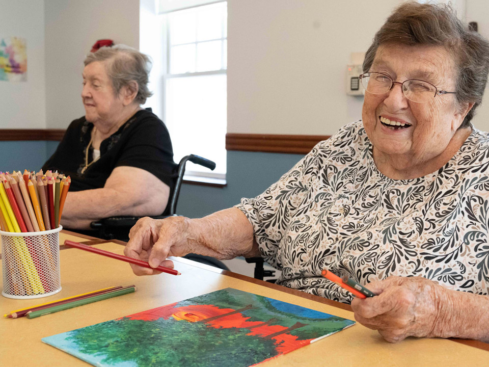 Caledonia Senior Living Arts Program