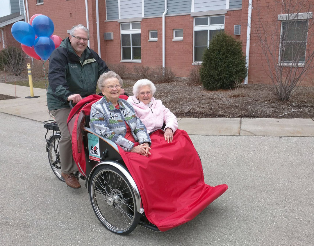 Cycling Without Age Caledonia Illinois