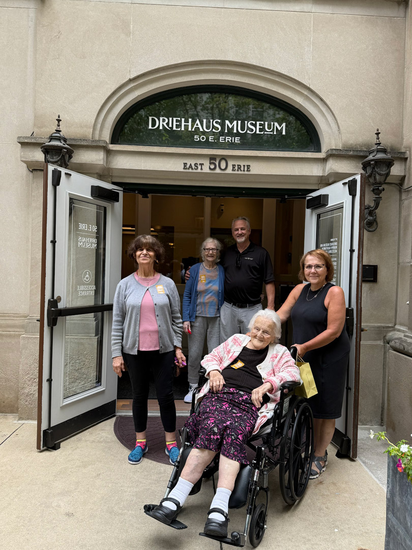 Residents at the Driehaus Museum