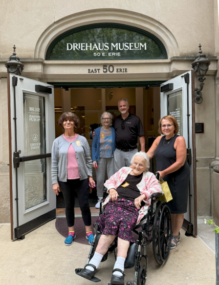 Culture & Care Meets Art & Music: Residents Visit Rory McEwen Exhibition