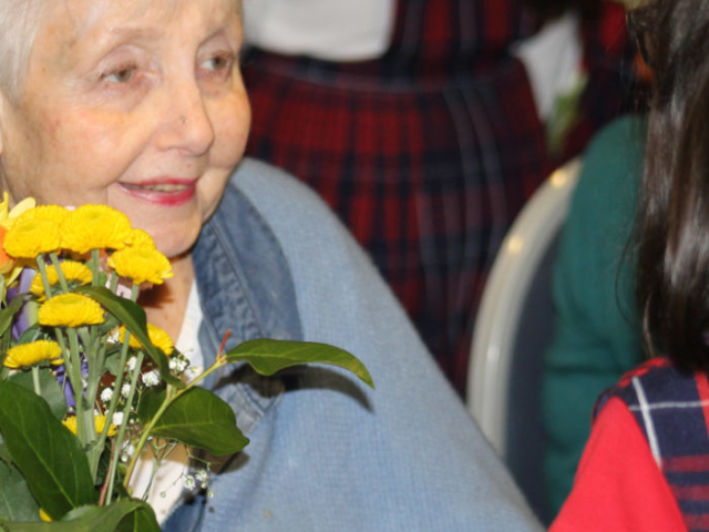 Exchanging Flowers