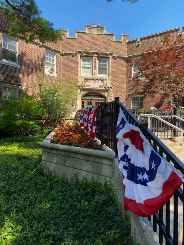 Fourth of July Decorations at Caledonia Senior Living