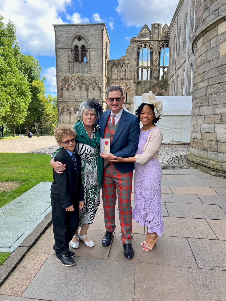 Gus Noble and Family OBE