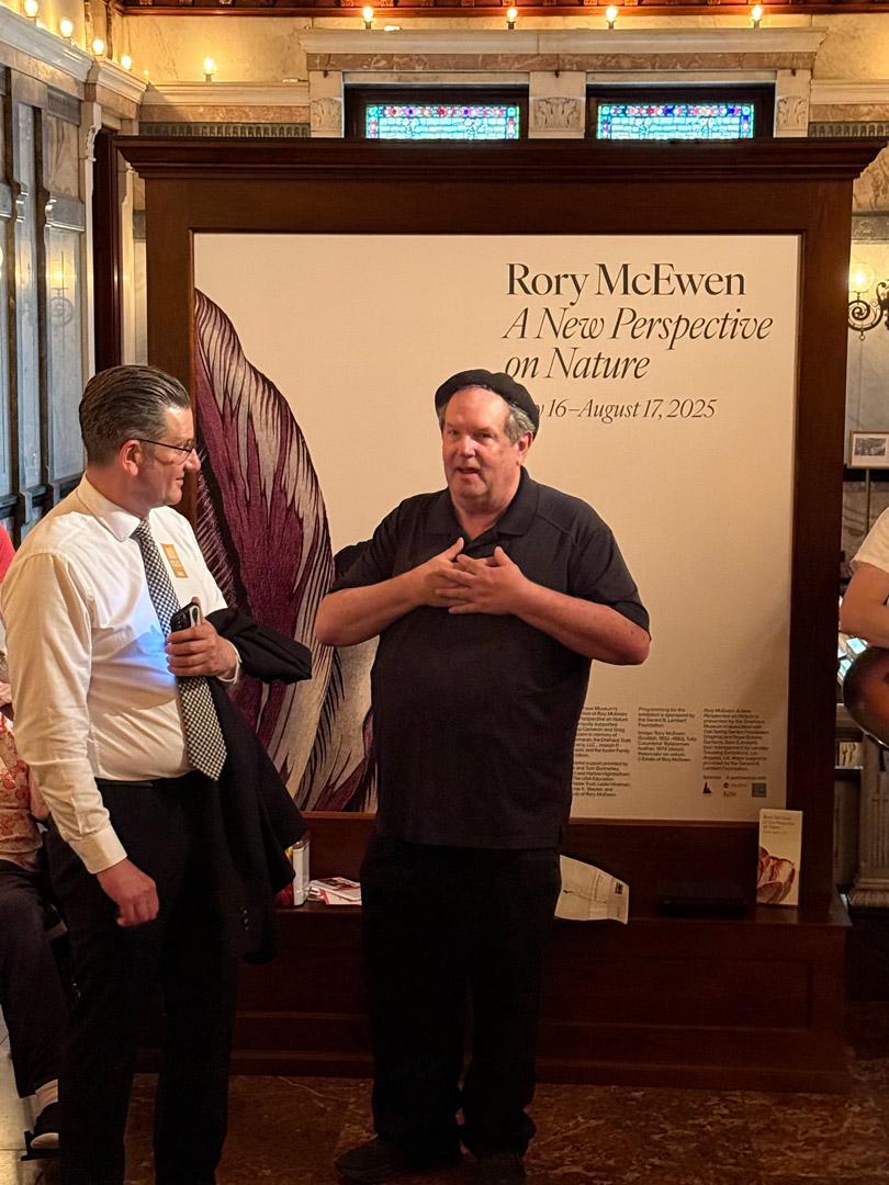 Gus with Gary Glazner