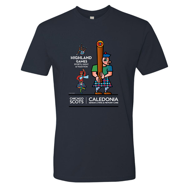 Highland Games T-Shirt 2020 Indigo