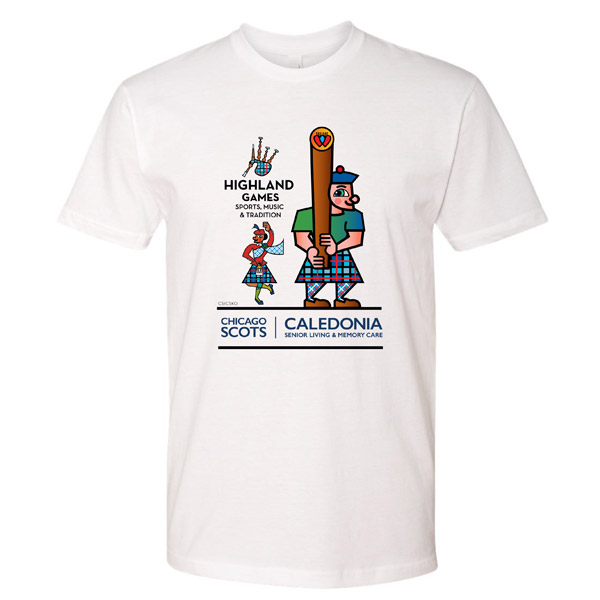 Highland Games T-Shirt White