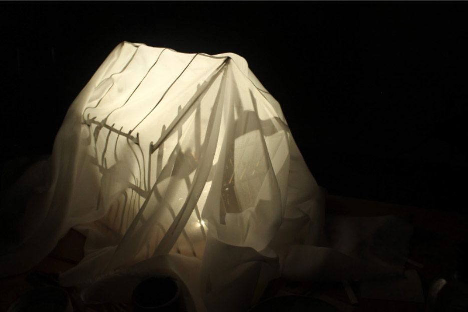 Light Sculpture by Megan Curran