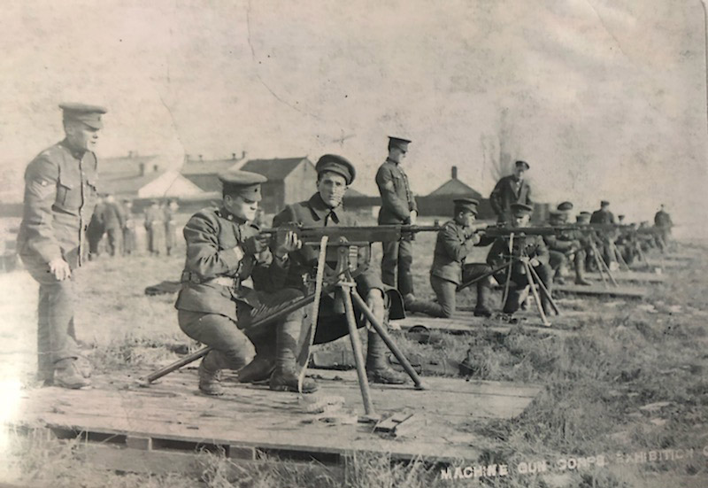 Machine Gunner Training