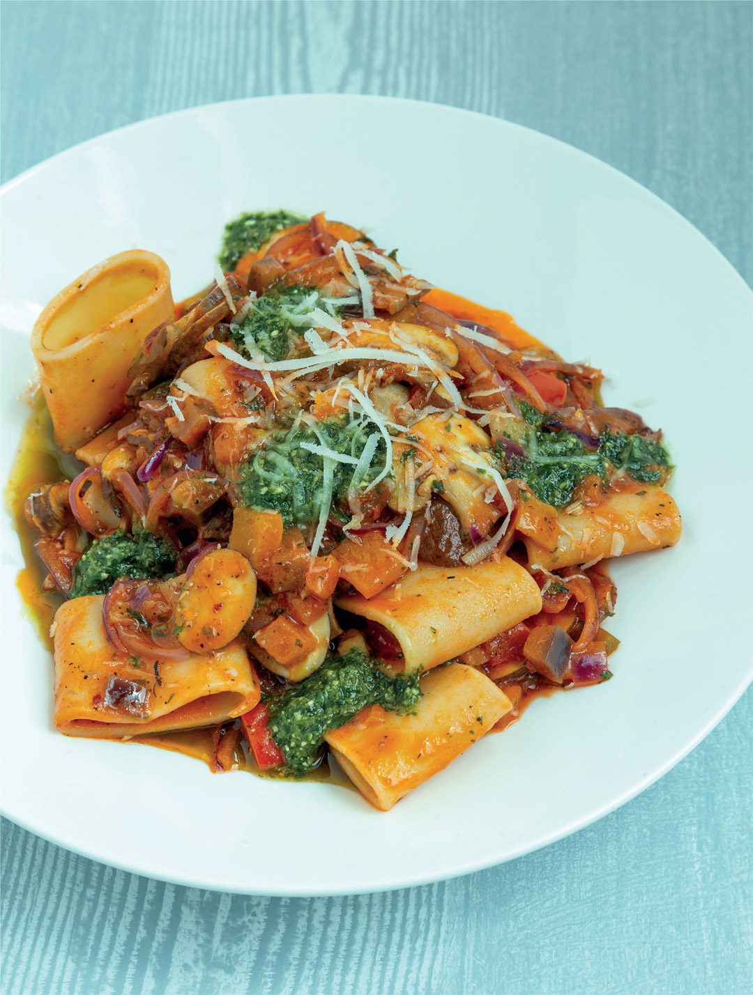Med-veg-pasta Creme Brulee