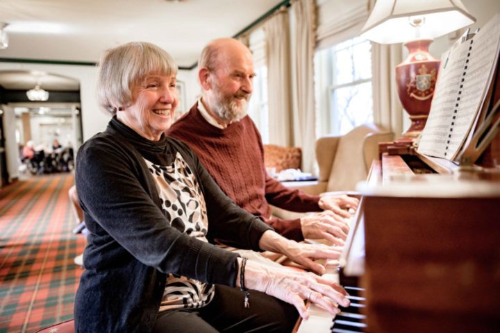 Residents Playing Piano