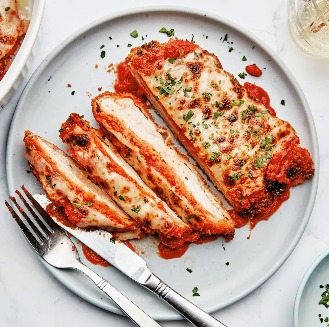 Red Chicken Parmesean