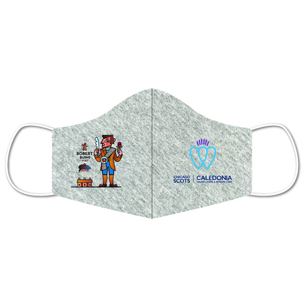 Robert Burns Cotton Mask
