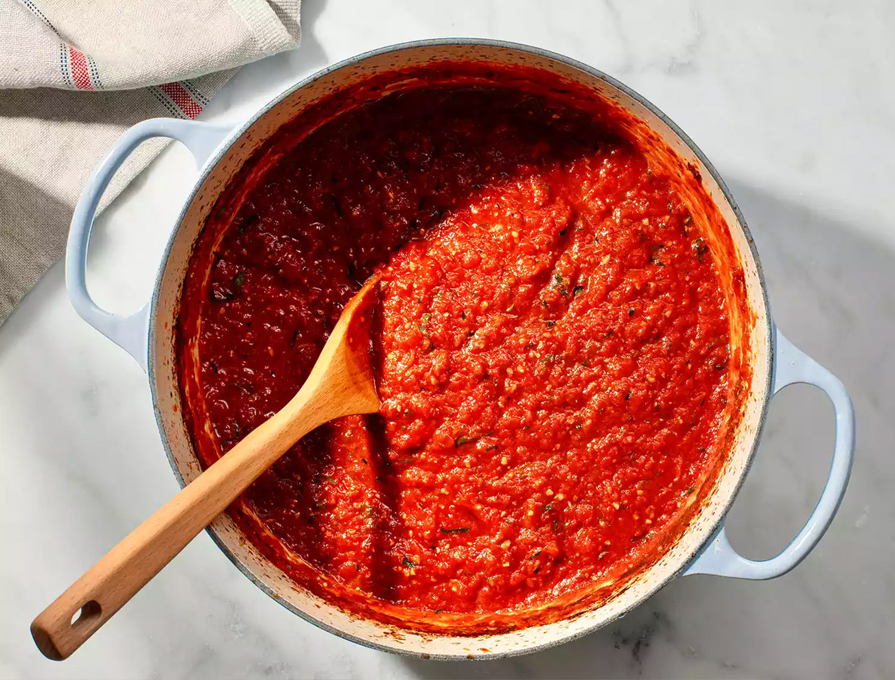 Tomato Sauce Creme Brulee